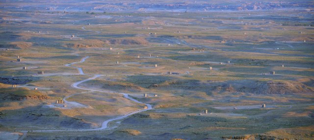 Uintah County oilfields