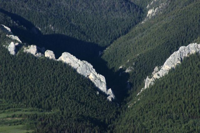 Natural formation off Nye Road