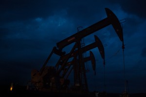 Night Shift - Near Watford City. Courtesy High Plains Project. Click to enlarge.