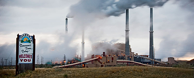 Coal power plant in Colstrip, MT. Photo: Sierra Club